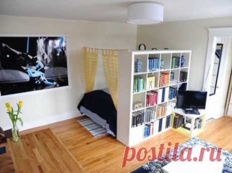 Пространство небольшой квартиры или студии — Роскошь и уют