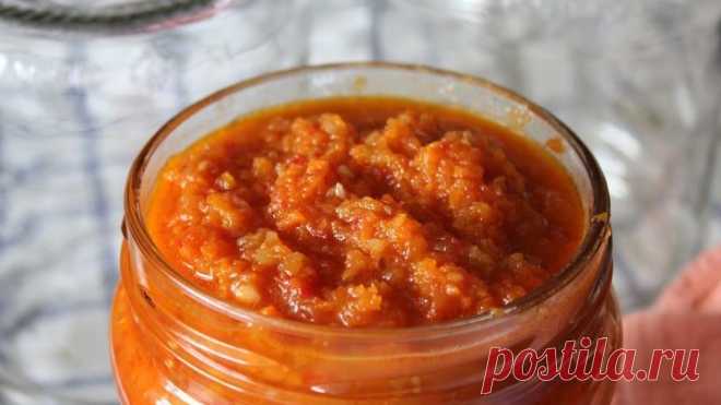Очень вкусная икра из моркови. Заготовка на зиму.