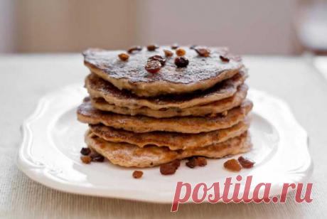 Творожно-овсяные блинчики для худеющих! — Домашние