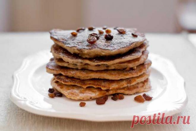 Творожно-овсяные блинчики для худеющих! — Домашние
