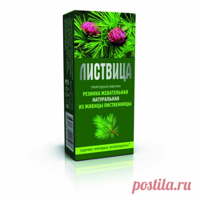 Продукты для здоровья : Смолка лиственничная «Листвица»
