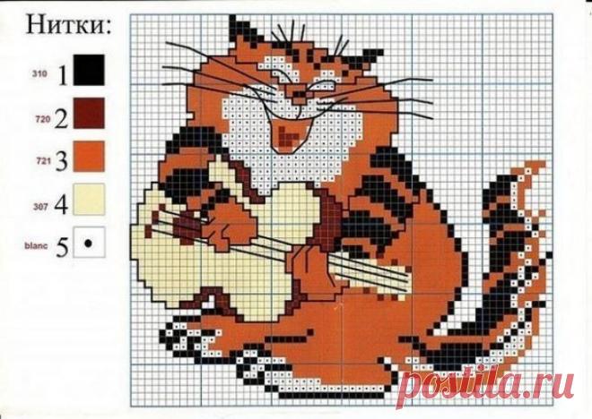 схема вышивки