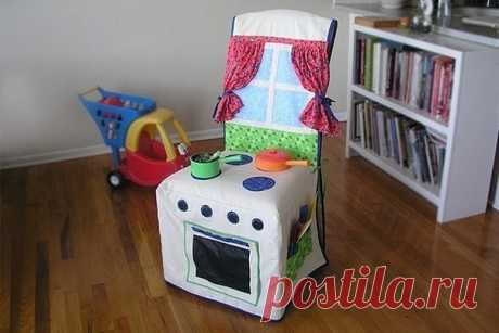 Детский чехол-кухня для стула