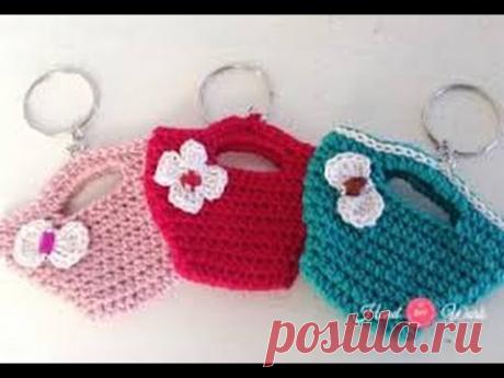 Como Hacer un LLavero Tejido al Crochet - Hogar Tv por Juan Gonzalo Angel