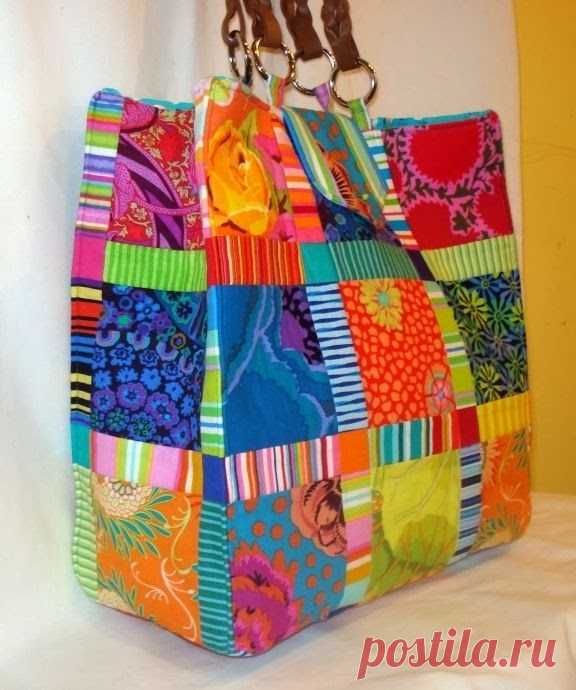 Лоскутные сумки пэчворк. Patchwork bags ~