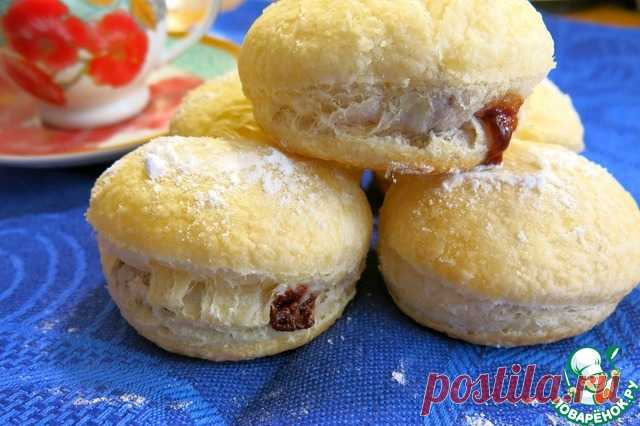 Пышечки "Лень готовить" с бананом и шоколадом