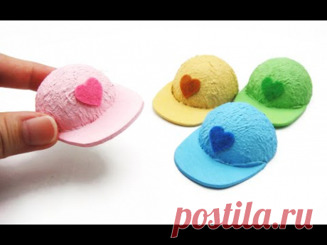DIY Miniature Craft - Mini Baseball Cap Hat