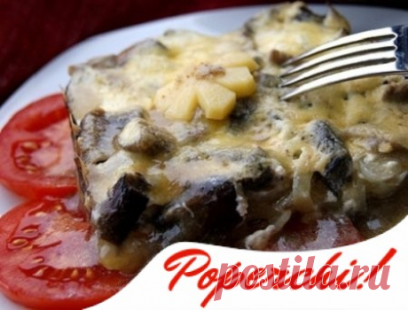 Картошка с грибами в духовке: 😋 4 рецепта с фото