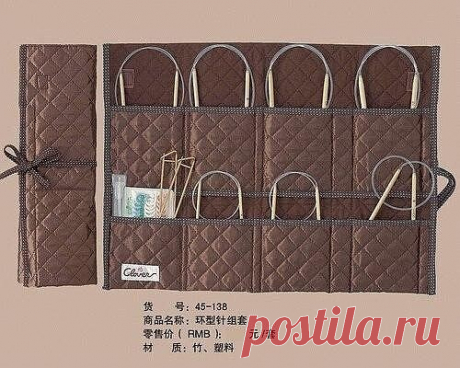 Чехол-органайзер для спиц. Подборка