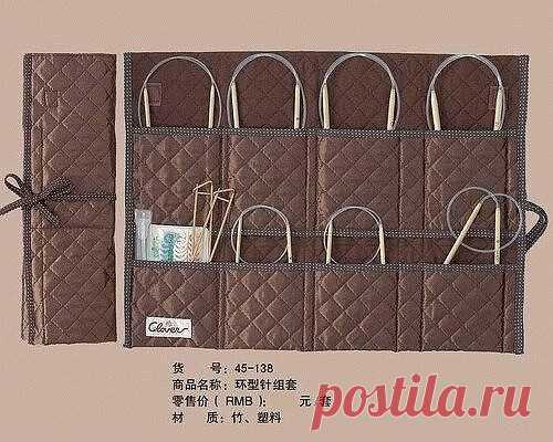 Чехол-органайзер для спиц. Подборка