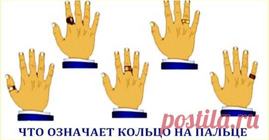 Что символизируют кольца на разных пальцах. Будьте внимательны