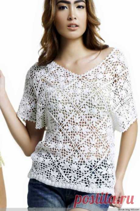 Crochetemoda: Blusas