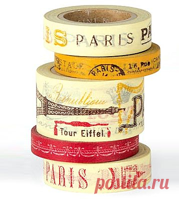 Набор декоративных скотчей 'Paris'. 920 P