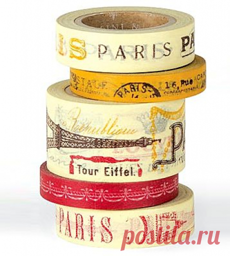 Набор декоративных скотчей 'Paris'. 920 P