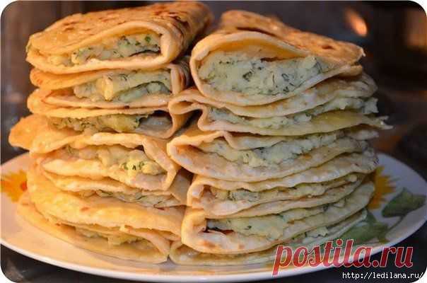 Башкирское блюдо — кыстыбый