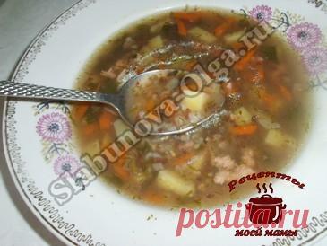Гречневый суп с шампиньонами Дорогие читатели! Гречневый суп с шампиньонами отличное первое блюдо, для тех, кто решил отдохнуть от мяса. Если найдутся те, кому понравился рецепт, но хочет сварить суп с мясом, смело добавляйте, мясо суп не испортит. ИНГРЕДИЕНТЫ: 300 г мяса, по желанию 1 стакан гречки 300 г шампиньонов 1-2 головки лука 3-4 картофелины 1 морковь зелень (укроп, …