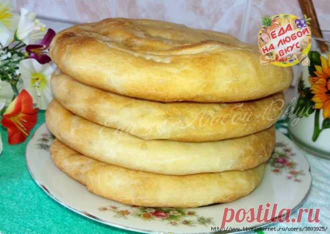 Постные Лепешки с квашеной капустой