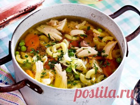 Hühnersuppe alla Mamma Rezept | LECKER