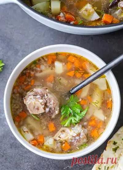Рецепт гречневого супа с мясом