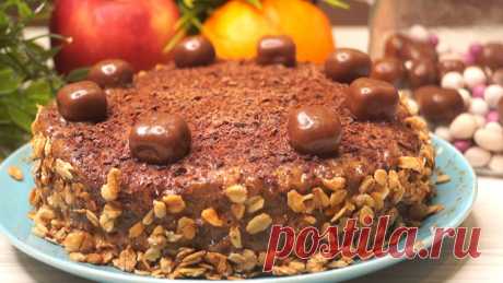 Роскошный Торт за 5 минут. Безумно вкусный! 
Быстрый Торт к чаю. Обязательно понравится всем. А приготовить такой роскошный торт с очень нежным кремом, очень просто 5 минут на выпечку и 5 минут на сборку и торт готов, даже на пропитку можно не …