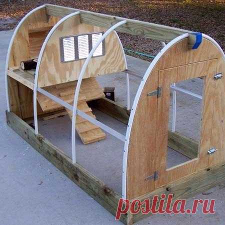 Удивительные домики для кур