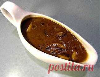 грибной соус | Кулинарный сайт - кулинарные рецепты с фото, закуски, пицца, выпечка, салаты, бутерброды, запеканки