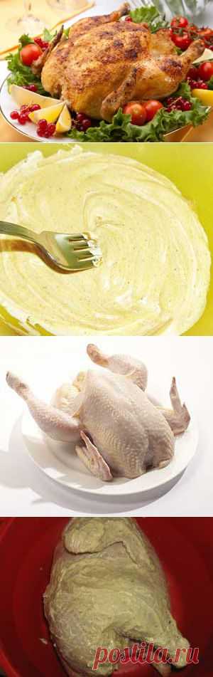 Запеченная курица в духовке |