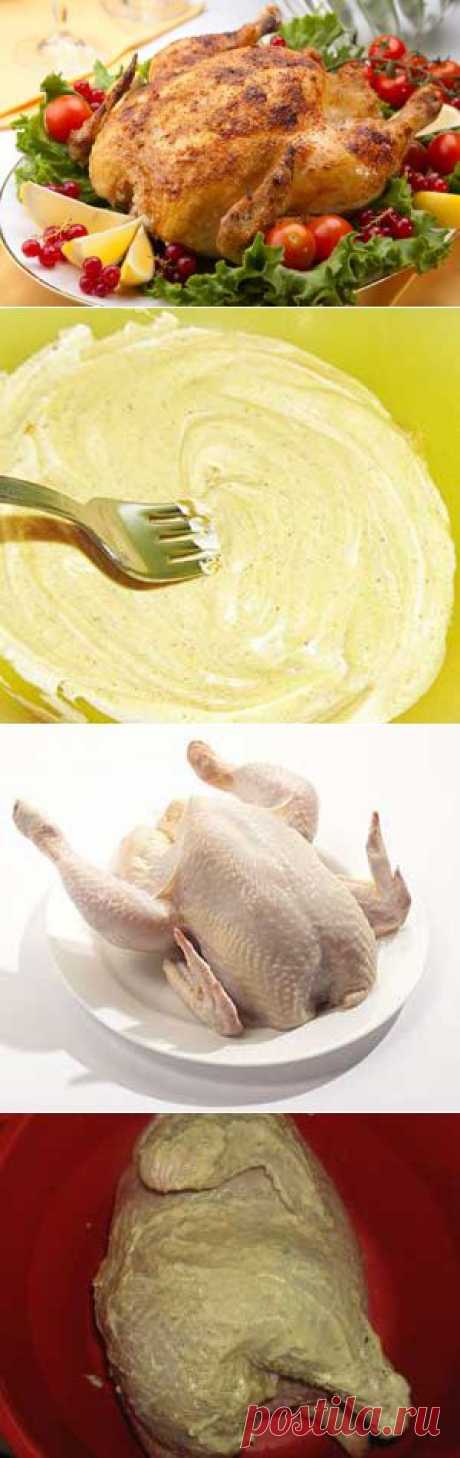 Запеченная курица в духовке |