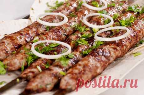 Традиционный люля-кебаб — Вкусные рецепты