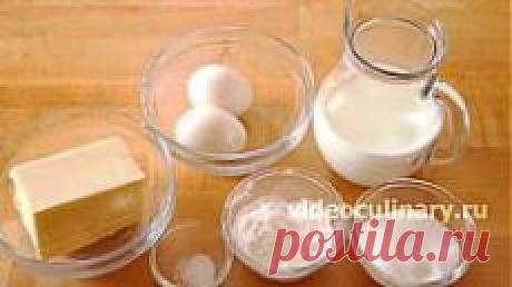 Масляный заварной крем - Видеокулинария.рф - видео-рецепты Бабушки Эммы