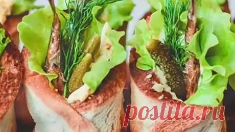 Закуска со шпротами ( рецепт )