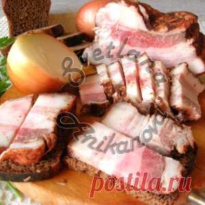 Самый ВКУСНЫЙ РЕЦЕПТ Засолки Сала в Луковой шелухе - МирТесен