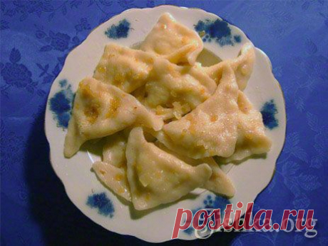 Вареники с картошкой (постные)