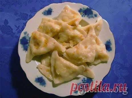 Вареники с картошкой - Кулинарный рецепт с фото.