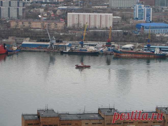 Причалы с кораблями