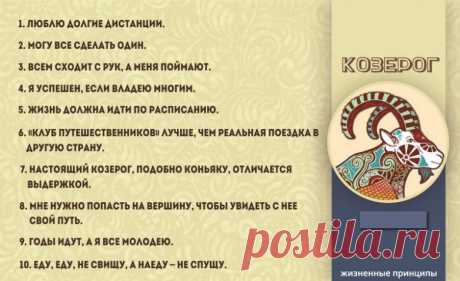 Емкие жизненные принципы знаков Зодиака / Все для женщины