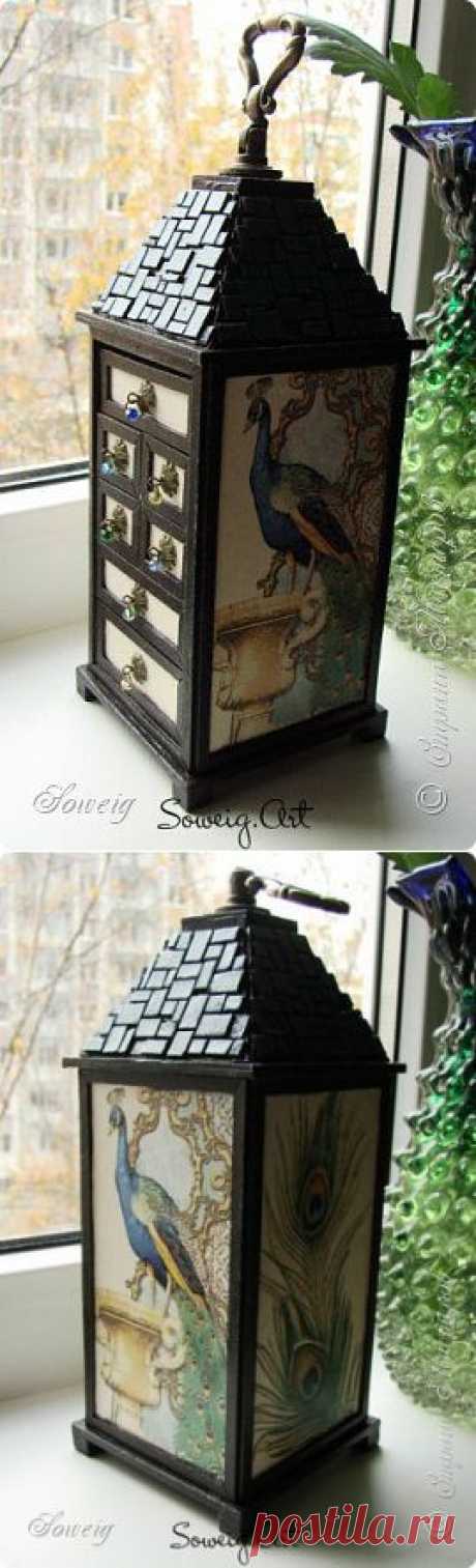 мини-комод &quot;Peacock lamp&quot;