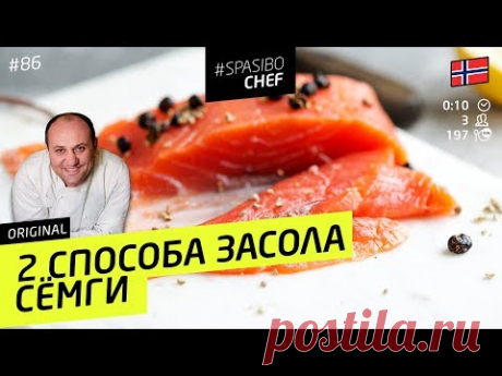 2 СПОСОБА ЗАСОЛА СЕМГИ #86 ORIGINAL (или чем лосось отличается от сёмги) - рецепт Ильи Лазерсона
