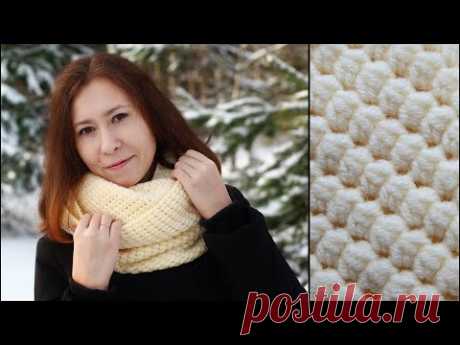 Снуд крючком | Как связать снуд крючком