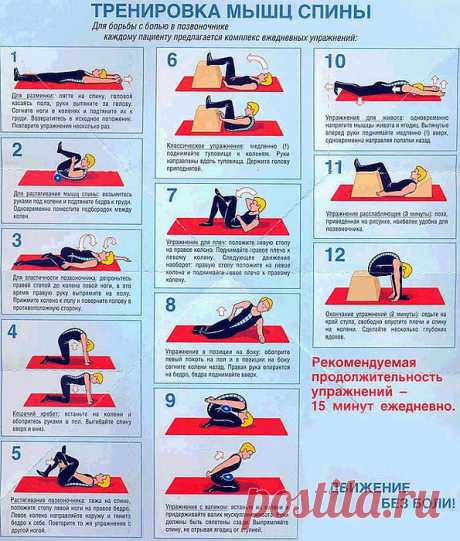 Как тренировать мышцы спины.