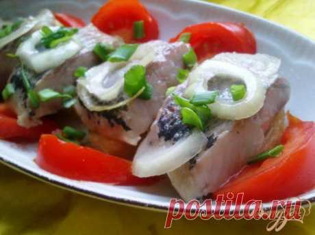 Маринованная селедочка.