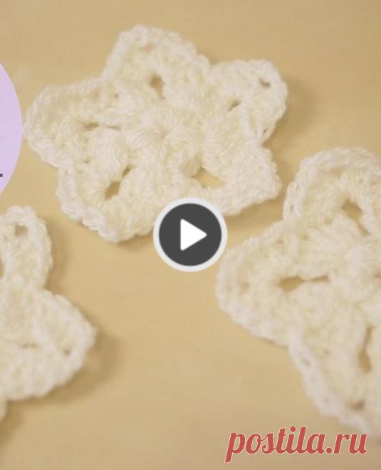Crochet star tutorial