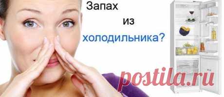 Как убрать запах из холодильника