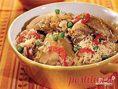 Курица в духовке с грибами - пошаговый кулинарный рецепт с фото на Повар.ру