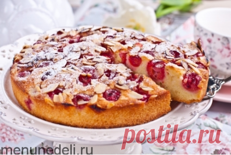 Рецепт венского пирога с вишней / Меню недели