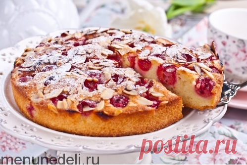 Рецепт венского пирога с вишней / Меню недели