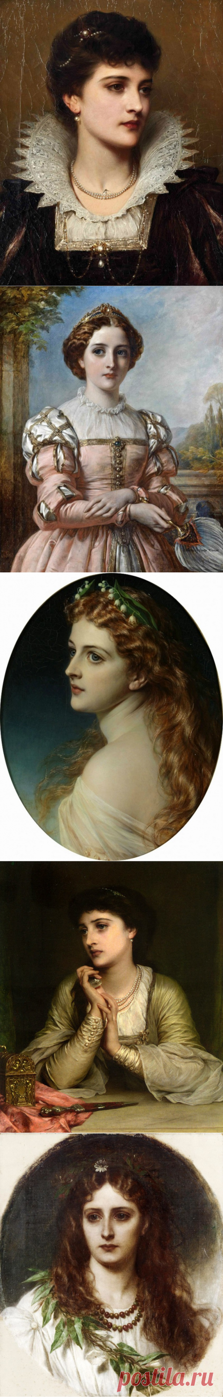 Thomas Francis Dicksee.
 Женщина – шёпот во тьме закулисья, Женщина – крик в полумраке зеркал,
Сердцебиение, вираж томных мыслей, Свет для того, кто его так искал...