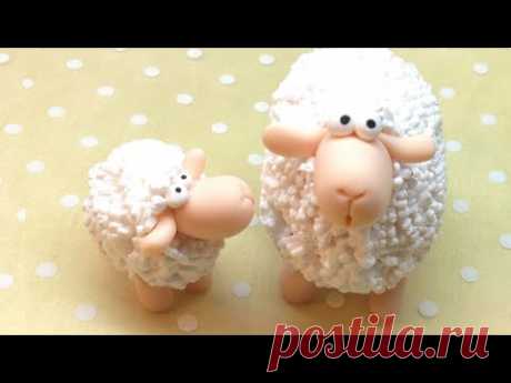 Sheep/ Ovelha - Polymer clay (Fimo) Tutorial