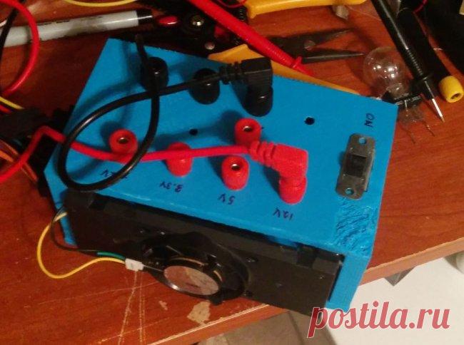 Ещё одна переделка компьютерного БП в лабораторный