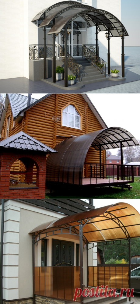 Крылечко из поликарбоната: идеи — Сделай сам, идеи для творчества - DIY Ideas
